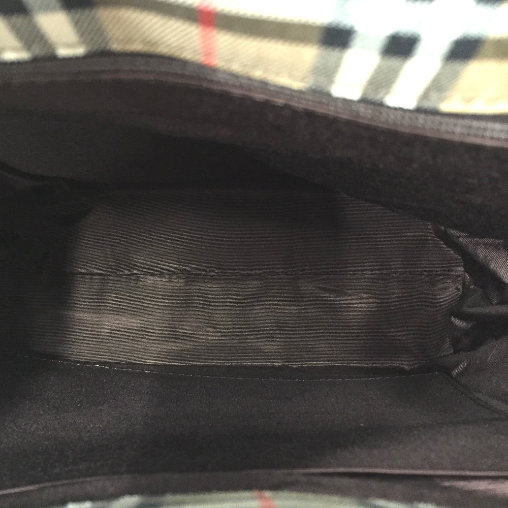 Burberry Bachek Shadow Black Horse Backpack Beige Tan Brown - Picture 6 of 8